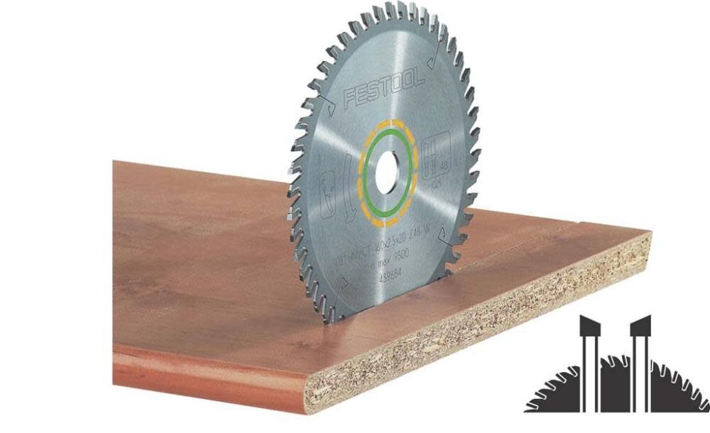 Solid Surface / Laminate 48-Tooth Saw Blade 496309