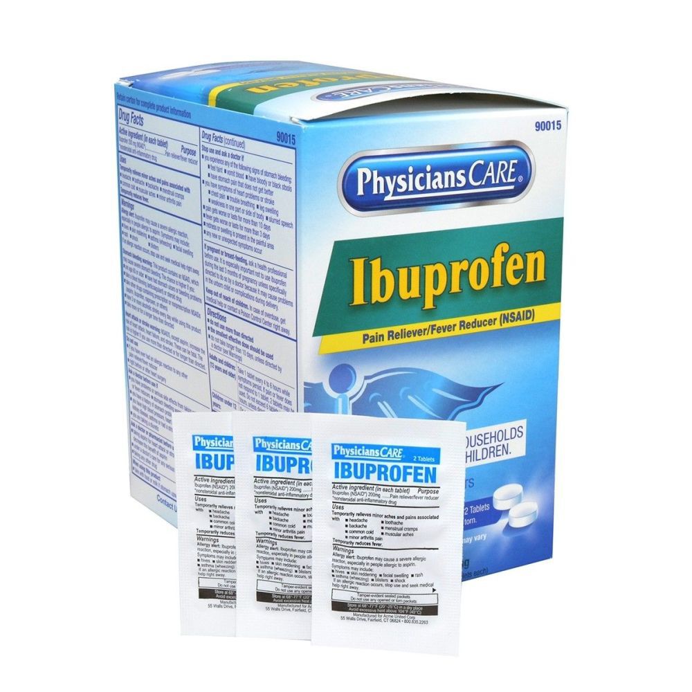 PhysiciansCare 200mg Ibruprofen Tablets 90015-004