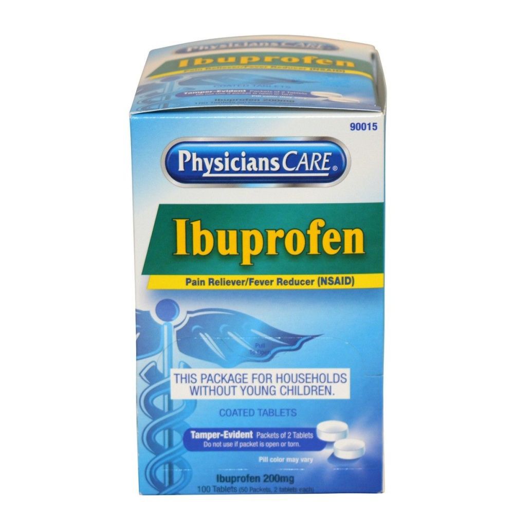 PhysiciansCare 200mg Ibruprofen Tablets 90015-004