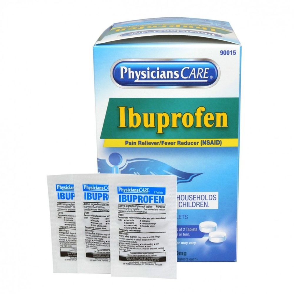PhysiciansCare 200mg Ibruprofen Tablets 90015-004