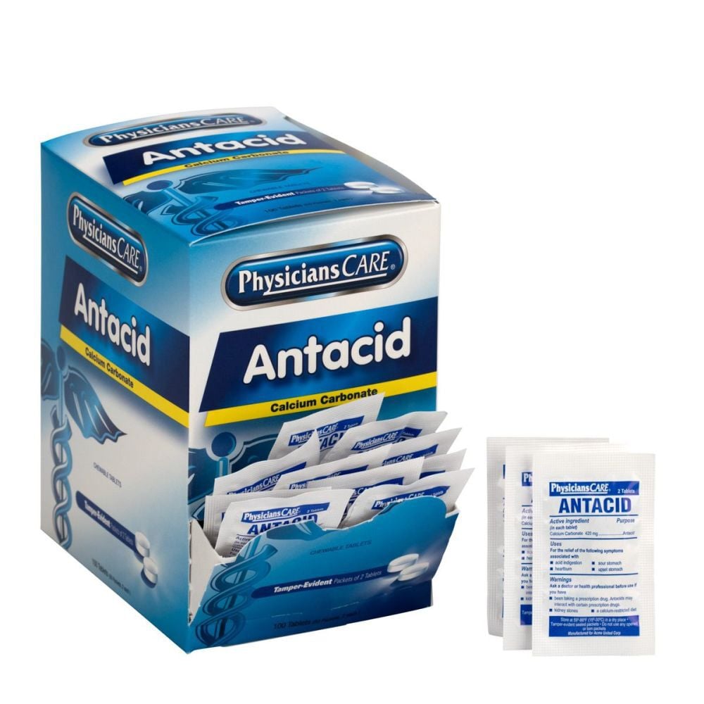 PhysiciansCare 420mg Antacid Medication Tablets 90089-003