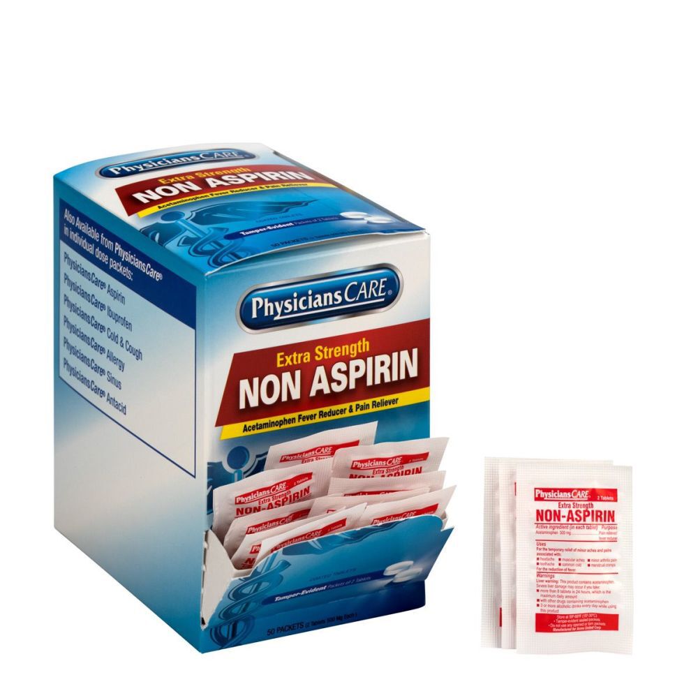PhysiciansCare 500mg Non Aspirin Tablets 90016-004
