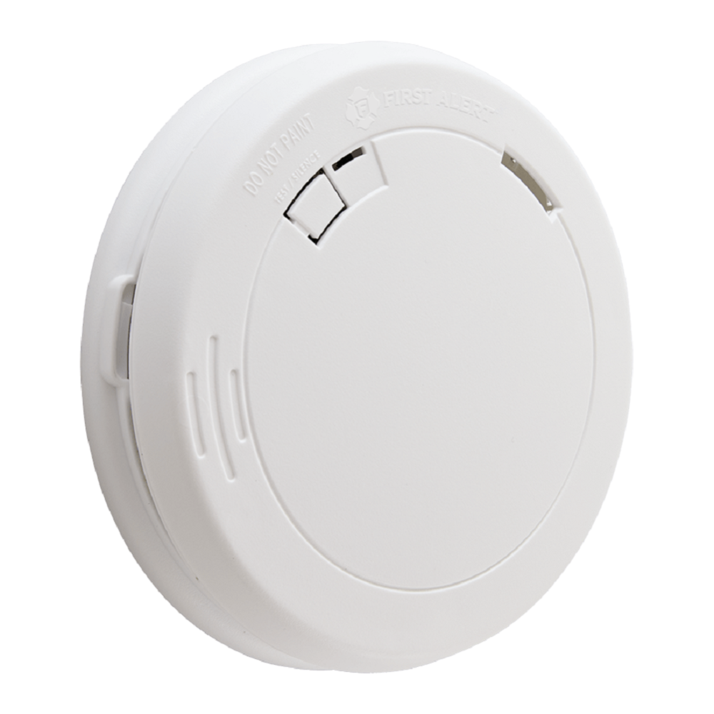 Slim Photoelectric Smoke Alarm with 10-Year Battery 1039856