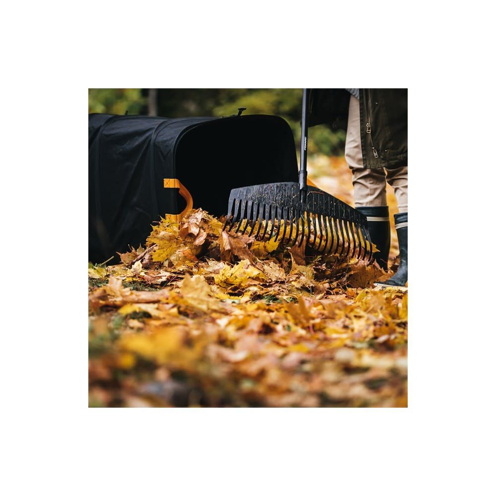 57 Gallon Black Square Collapsible Garden Bag 394030-1002