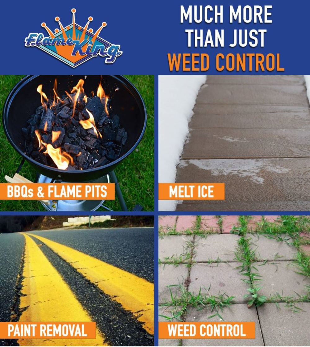 Propane Torch Wide Flame Weed Burner YSNPQ820S