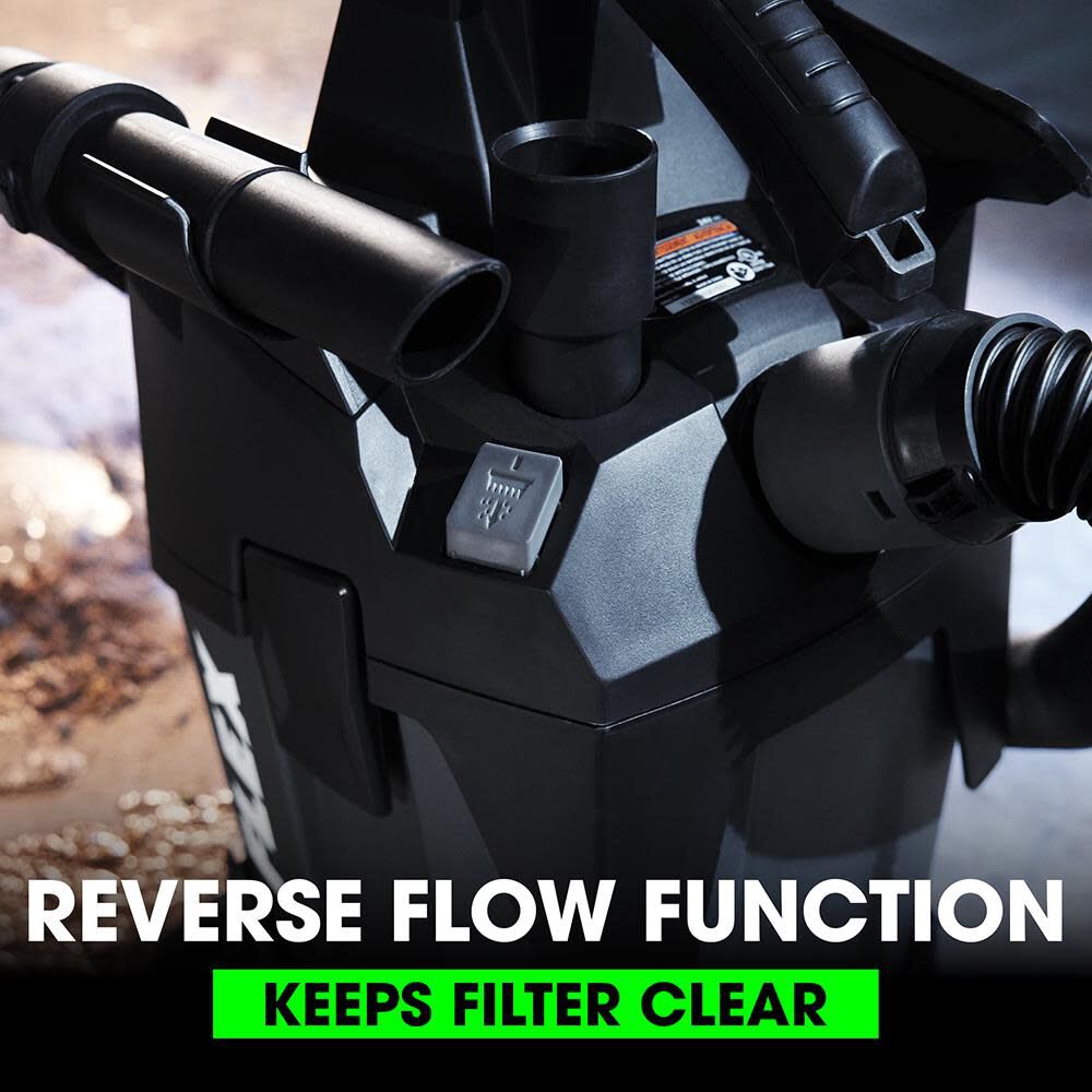 1.6- Gallons 1-HP Cordless Wet/Dry Shop Vacuum with Accessories Included (Bare Tool) FX5221-Z