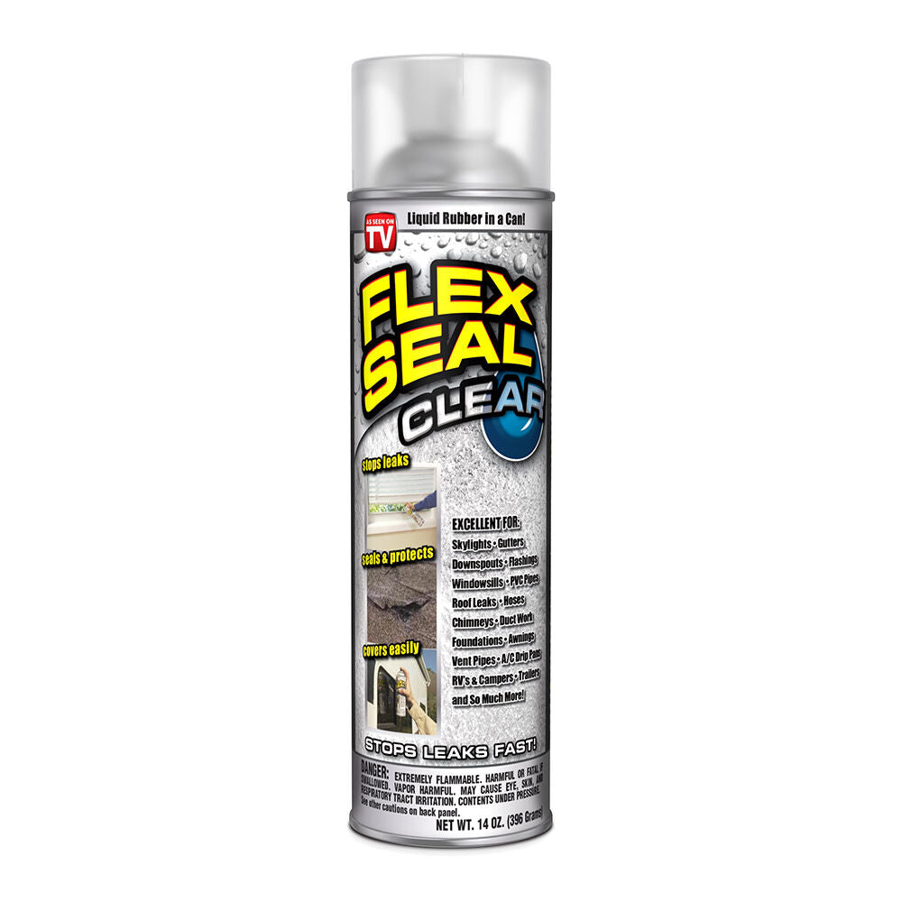 14 oz Spray Rubber Sealant - Clear FSCL20