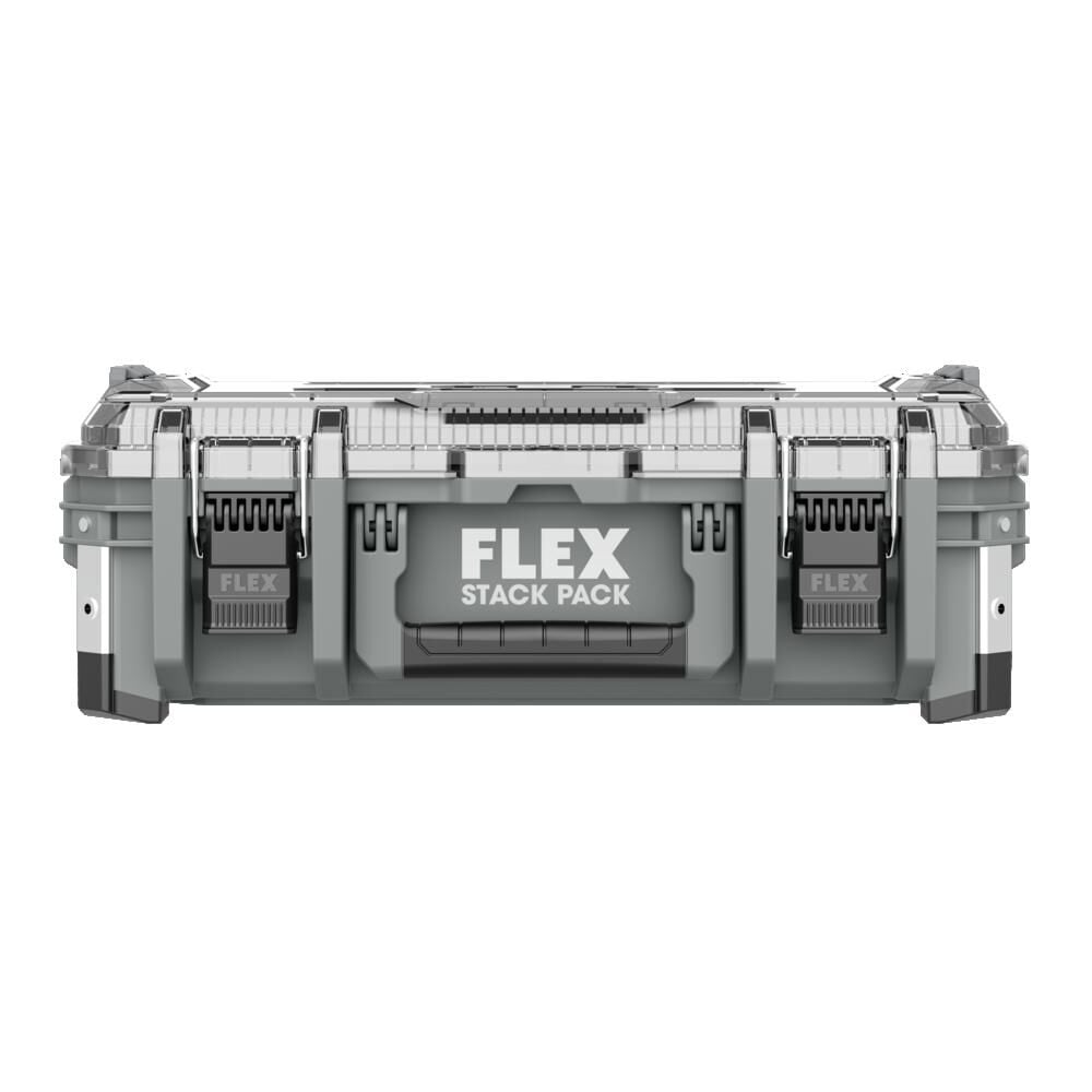 STACK PACK 15.6-in W x 8-in H x 22-in D Gray Polypropylene Tool Box FS1303