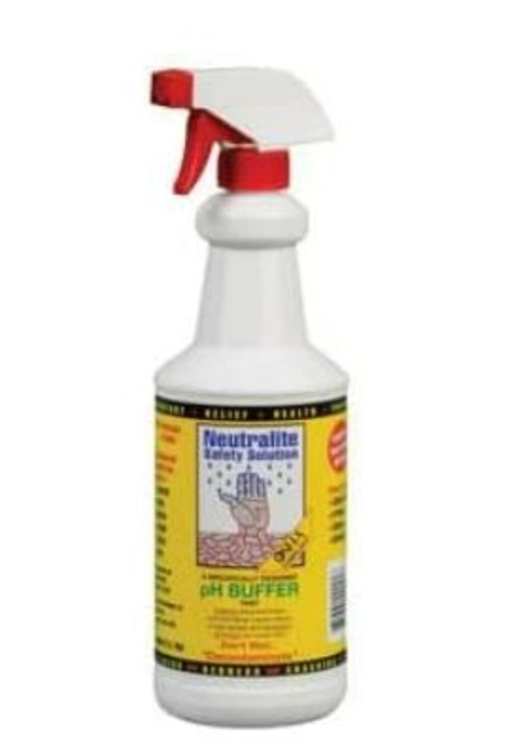 Neutralite 32 Oz Spray Bottle pH Buffer Safety Solution NSS1000