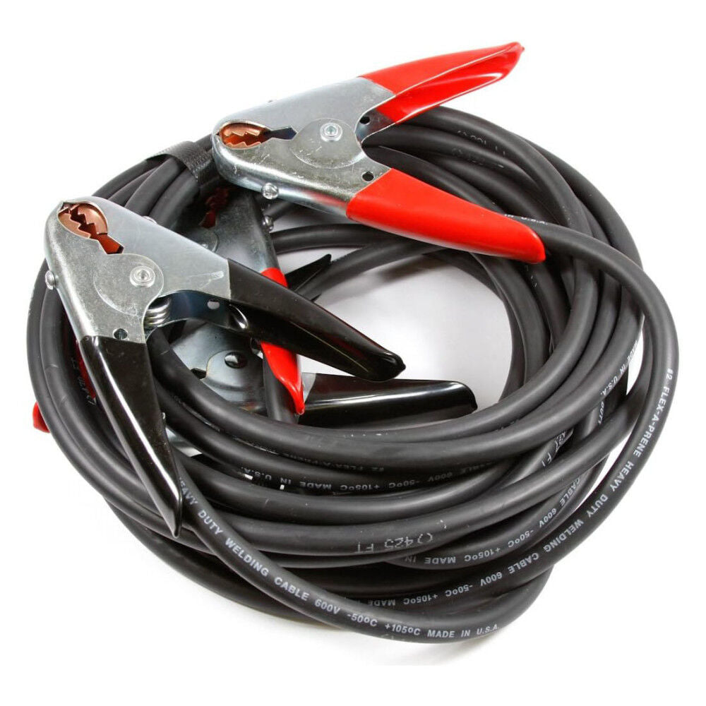 16 ft Battery Jumper Cables Black & Red Number 4 52866
