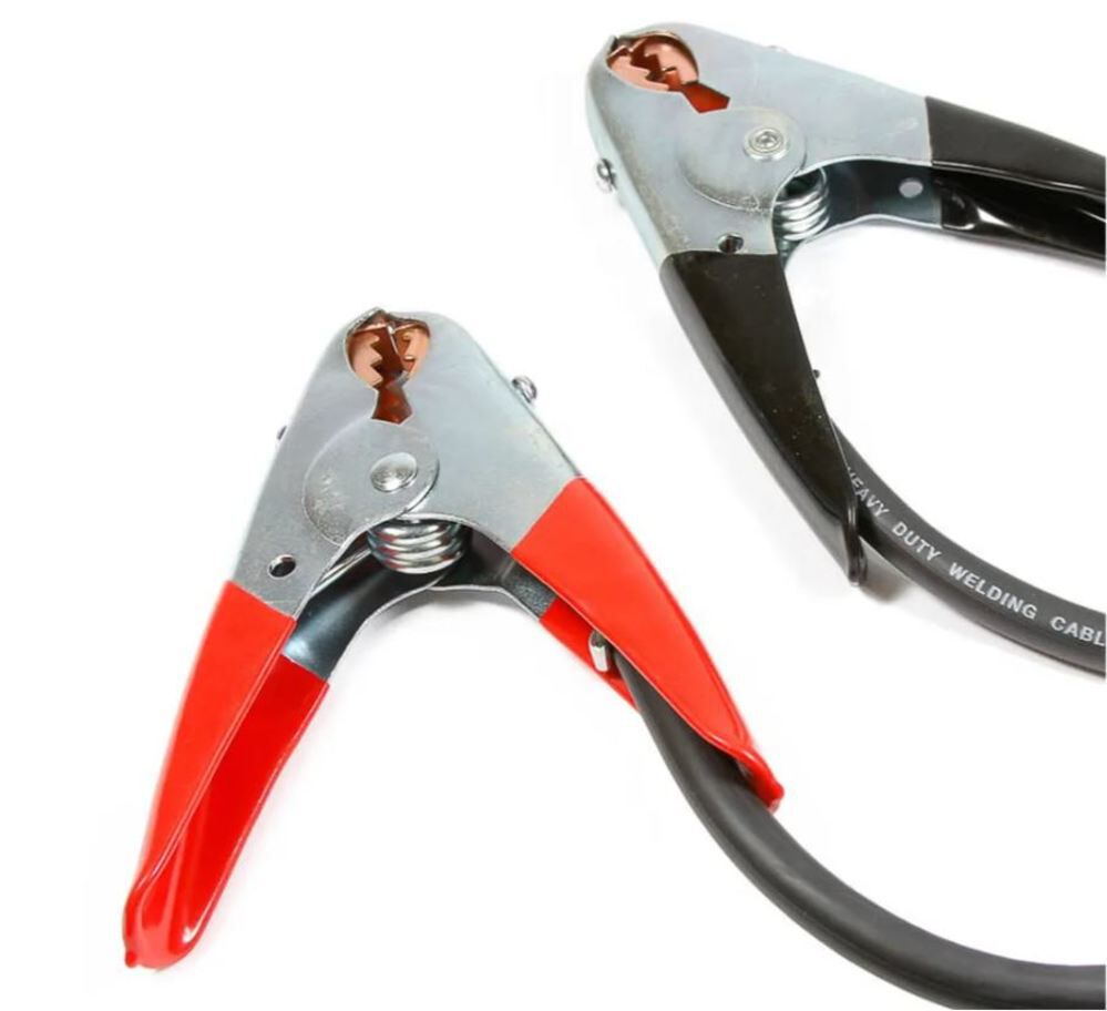 Black & Red Number 4 x 12 ft Battery Jumper Cables 52865
