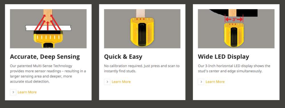 ProSensor Stud Finder T6