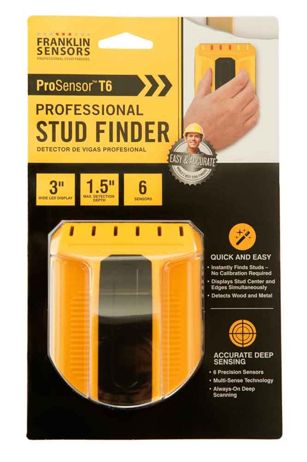 ProSensor Stud Finder T6