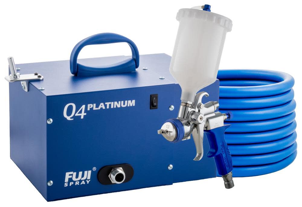 Q4 PLATINUM - T75G Gravity Quiet HVLP Spray System 2894-T75G