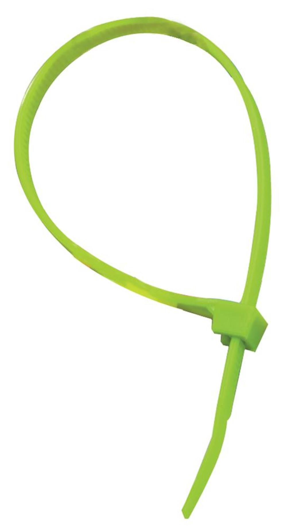 DoubleLock Cable Tie Green 8 In. (75 lb) 20/Bag 45-308G