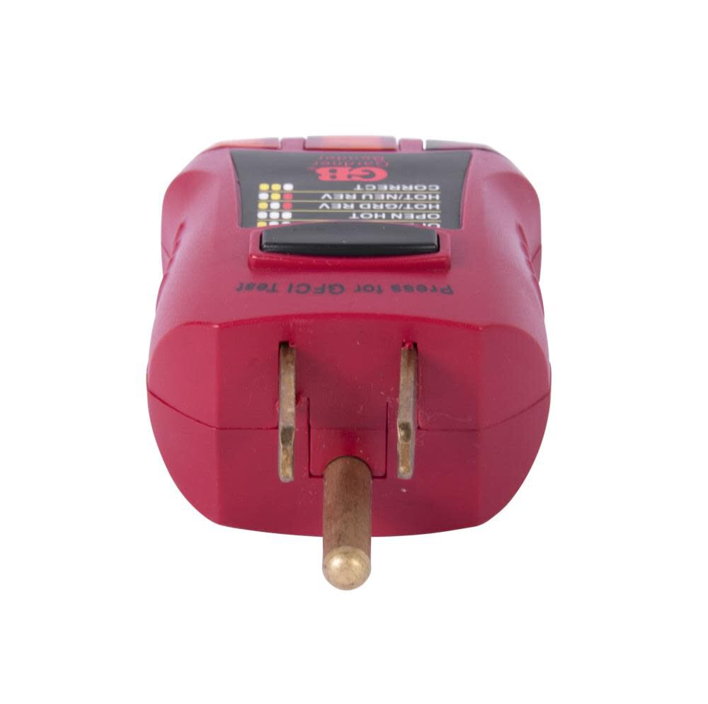 Ground Fault Receptacle Tester and Circuit Analyzer GFI-3501