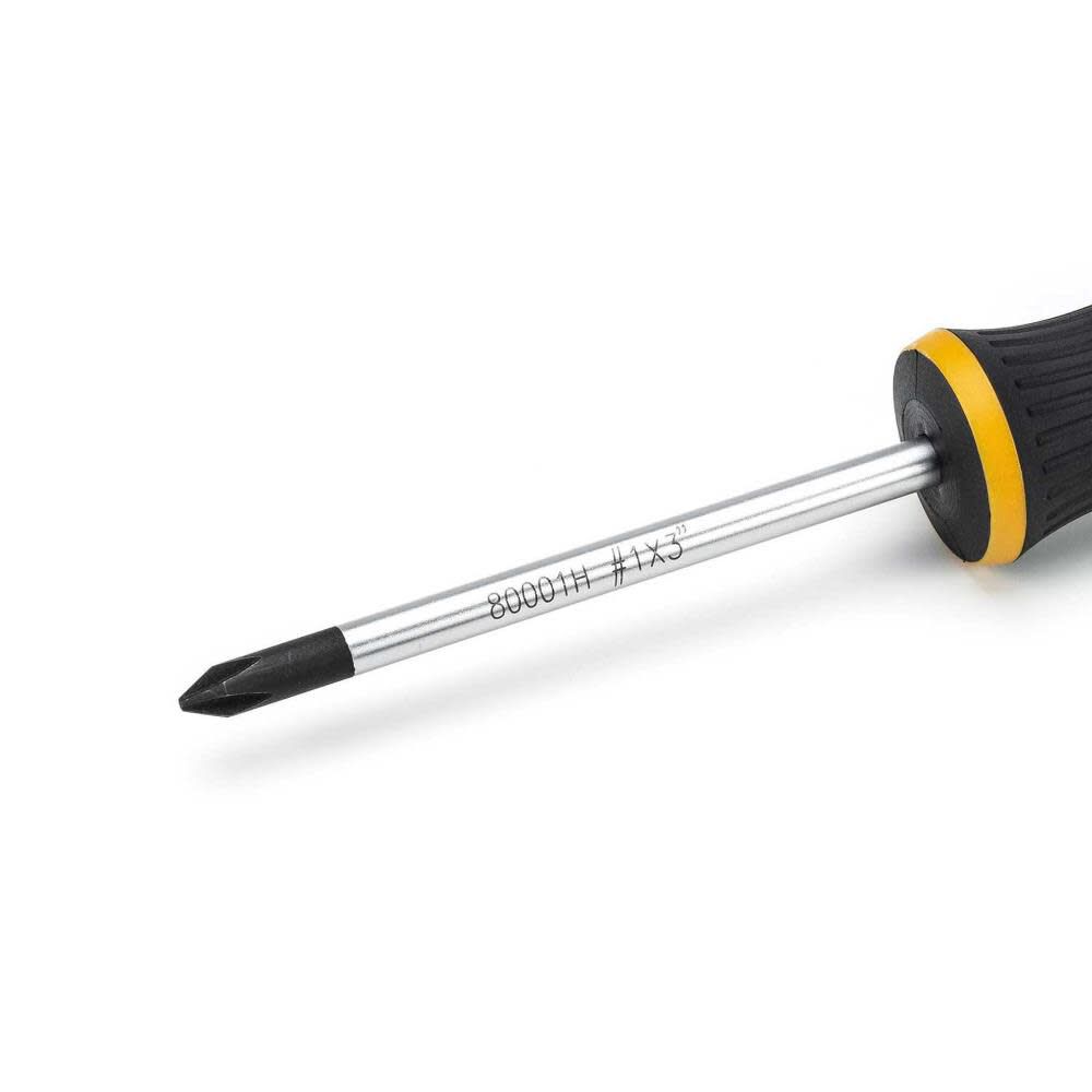 #1 x 3inch Phillips Dual Material Screwdriver 80001H