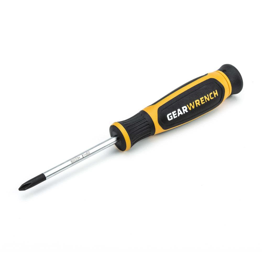 #1 x 60mm Mini Phillips Dual Material Screwdriver 80033H