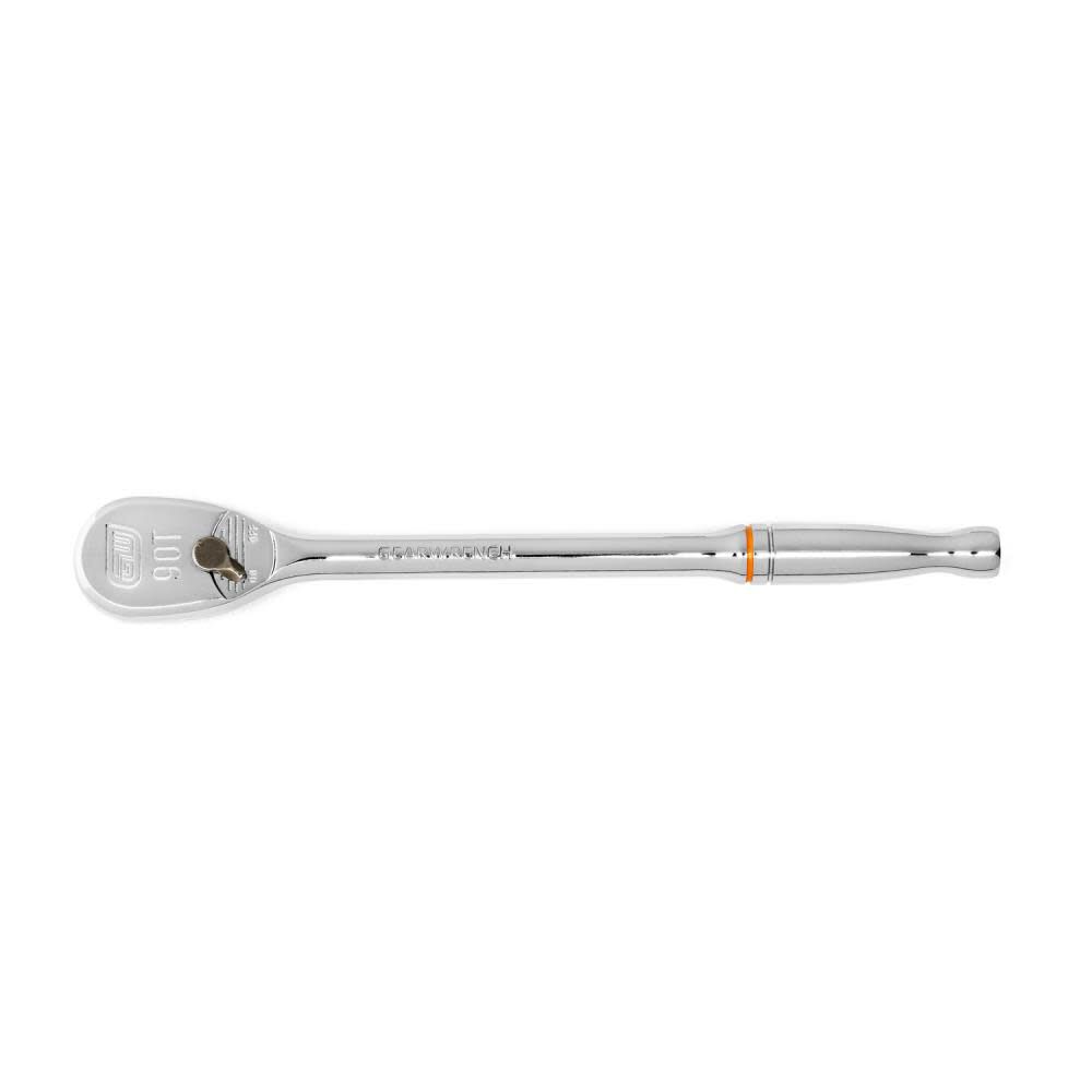 1/4in Drive 90 Tooth Long Handle Teardrop Ratchet 6in 81028T