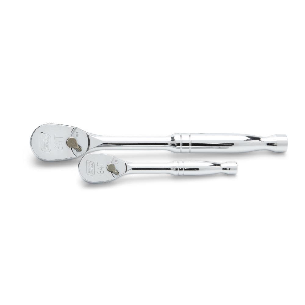 1/4in, 3/8in Drive 6 Point SAE Standard & Deep Mechanics Tool Set 47pc 89090