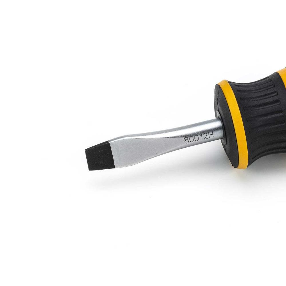 1/4inch x 1-1/2inch Slotted Dual Material Screwdriver 80012H