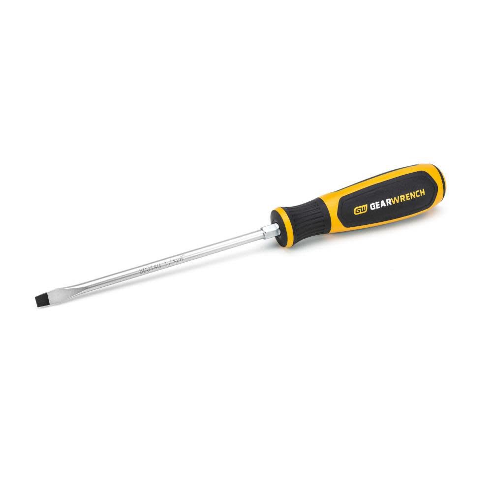 1/4inch x 6inch Slotted Dual Material Screwdriver 80014H