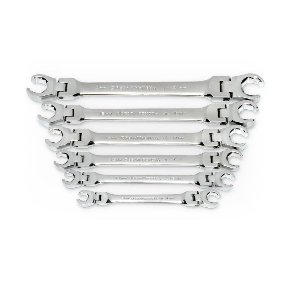 Flare Nut Wrench Set 6 Pc. Metric Flex 81911D
