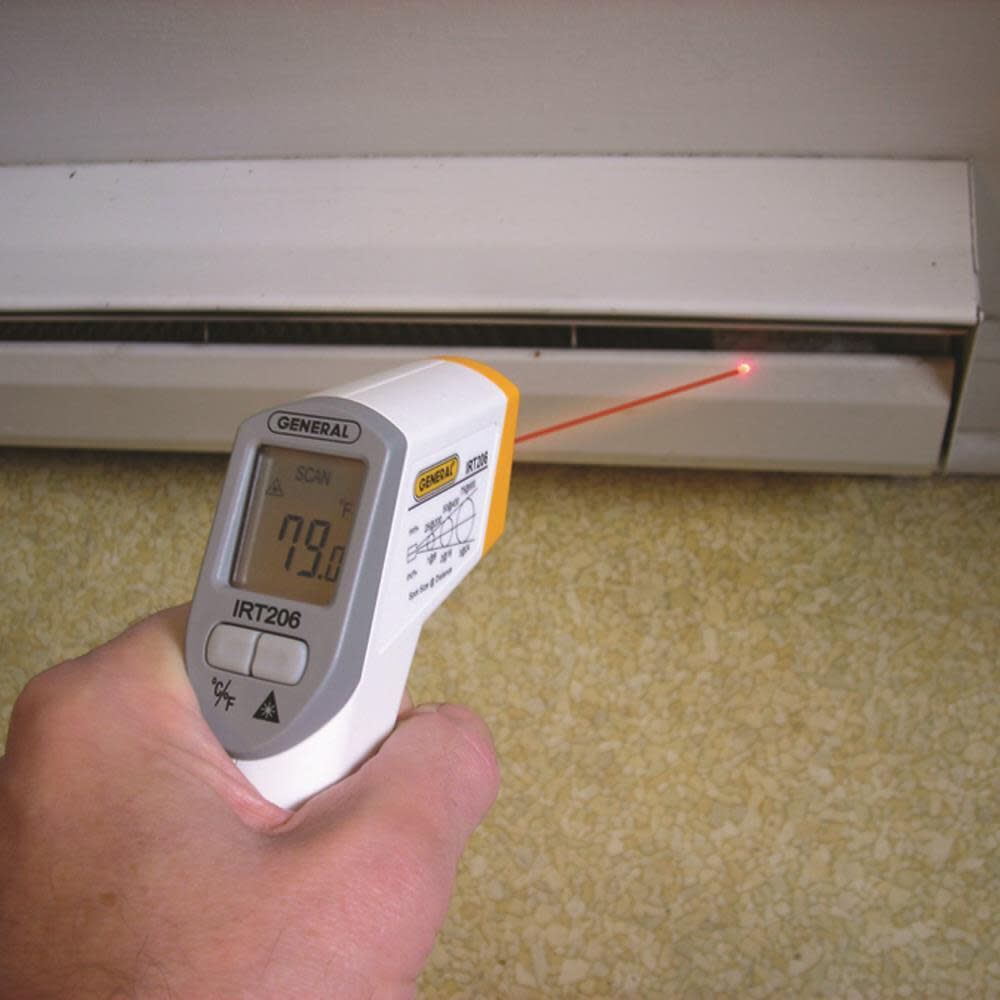 Infrared Thermometer with Laser Sighting IRT206