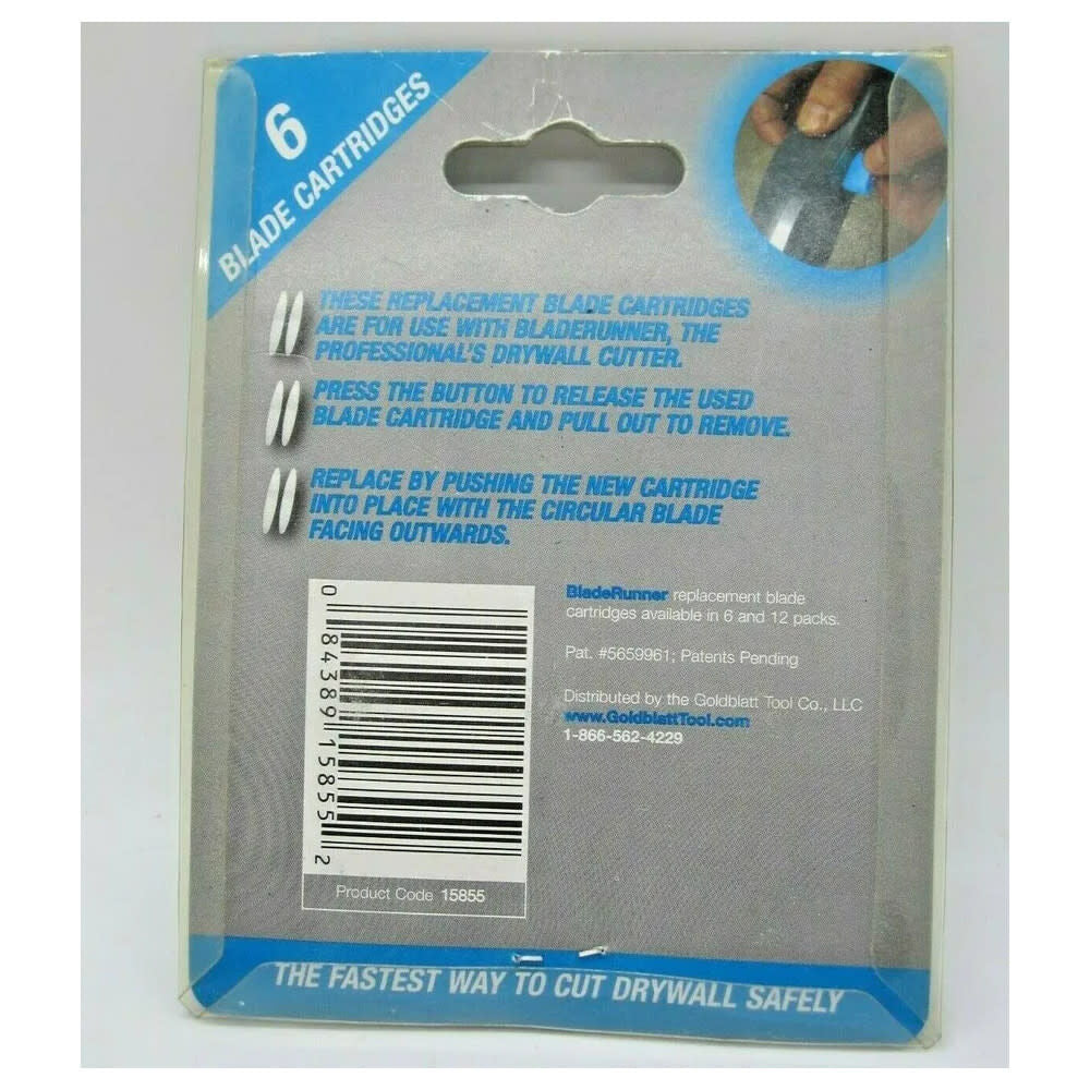Blade Runner Replacement Blade Cartridge 6pk G15855