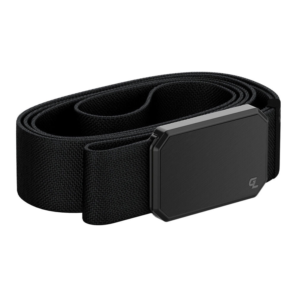 Black Belt with Black Magnetic Buckle B1-005-OS
