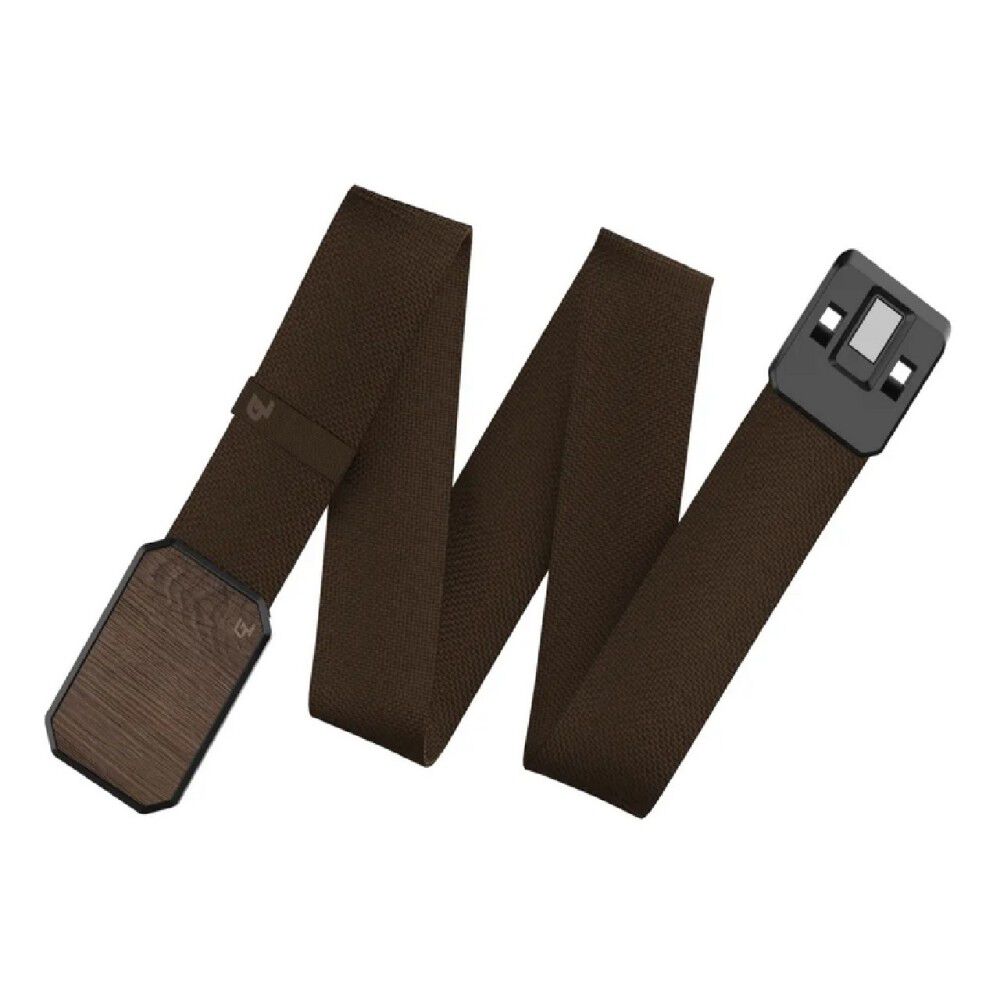 Brown Belt with Walnut Magnetic Buckle B1-012-OS