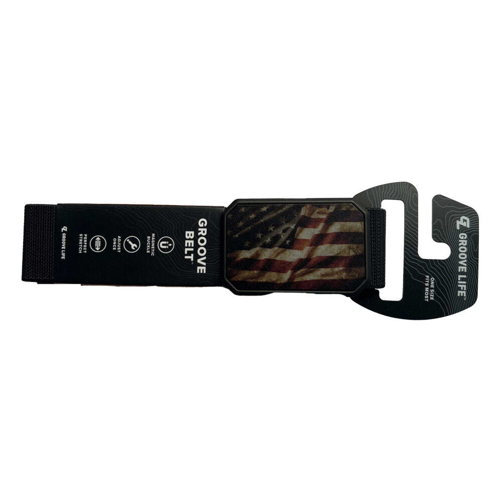 Hero Old Glory Groove Belt Black/Black B6-007-OS