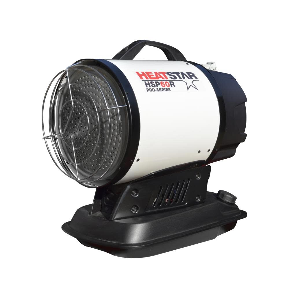 58000 BTU Heavy Duty Radiant Kerosene/Diesel/Fuel Oil/Jet Fuel Portable Heater PRO-SERIES F105155