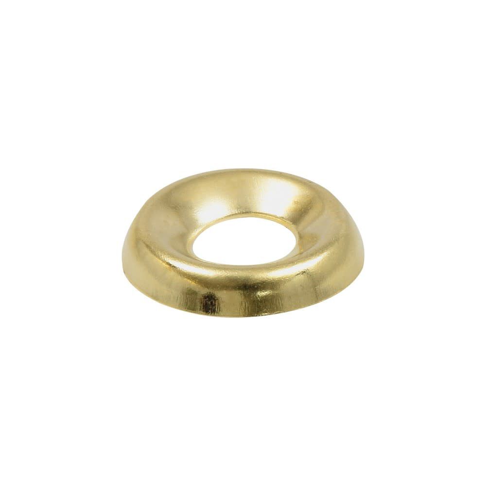 #12 Brass Countersunk Finishing Washer 100pk HF310309