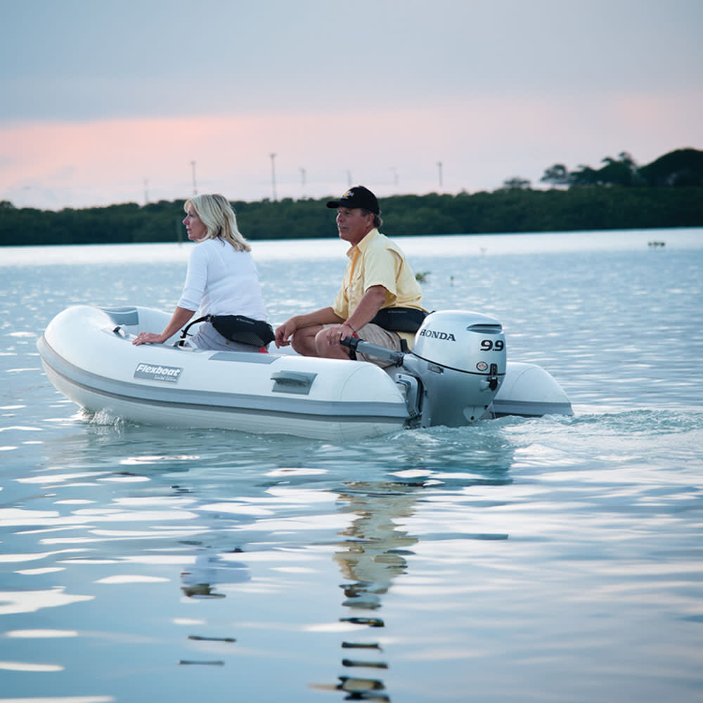 10 HP 4-Stroke Electric Start Outboard Motor with Throttle Grip BFP10D3XHS