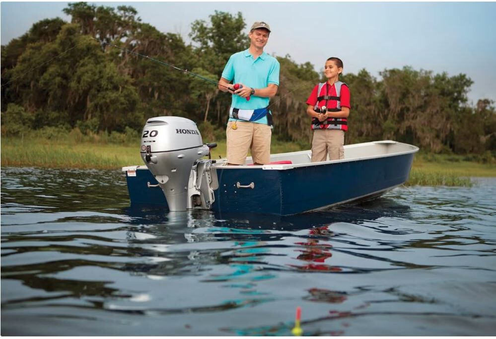 20 HP Portable Electric/Recoil Start Outboard Motor BF20D3LRT