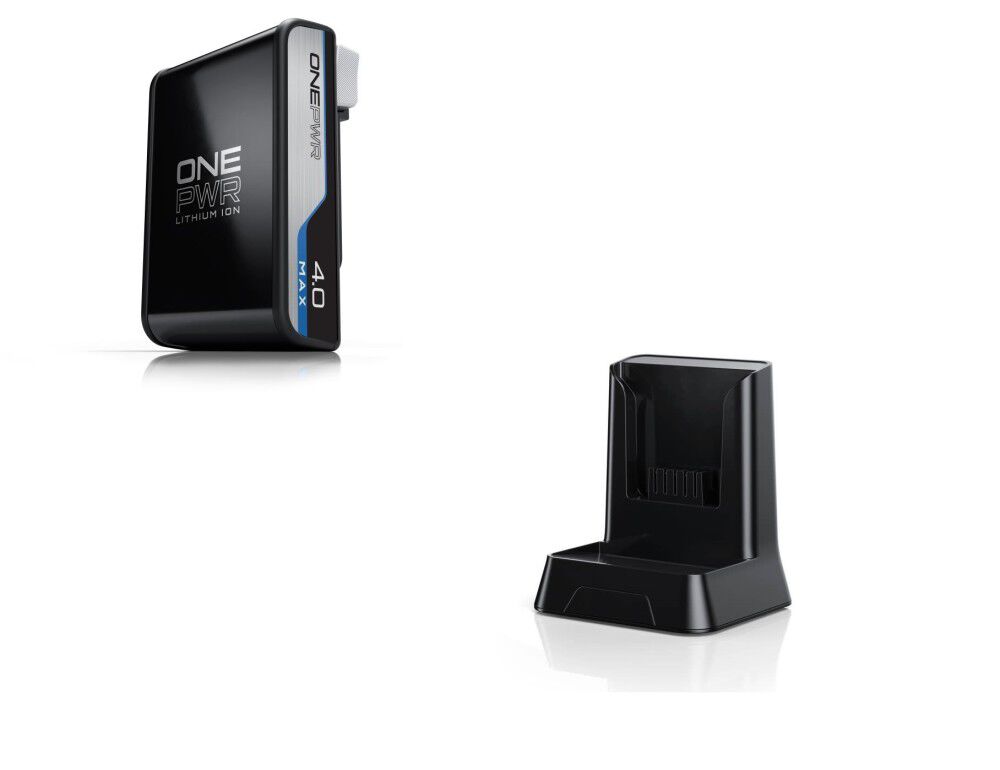 ONEPWR 4Ah Max Lithium Ion Battery & Battery Charger Bundle BH05000-BH25040