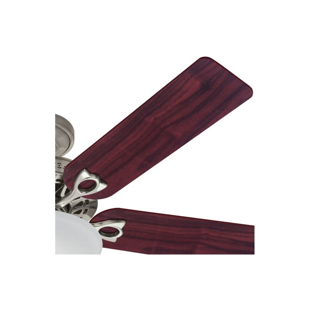 Astoria Ceiling Fan 52in Brushed Nickel Cherry/Maple 53058