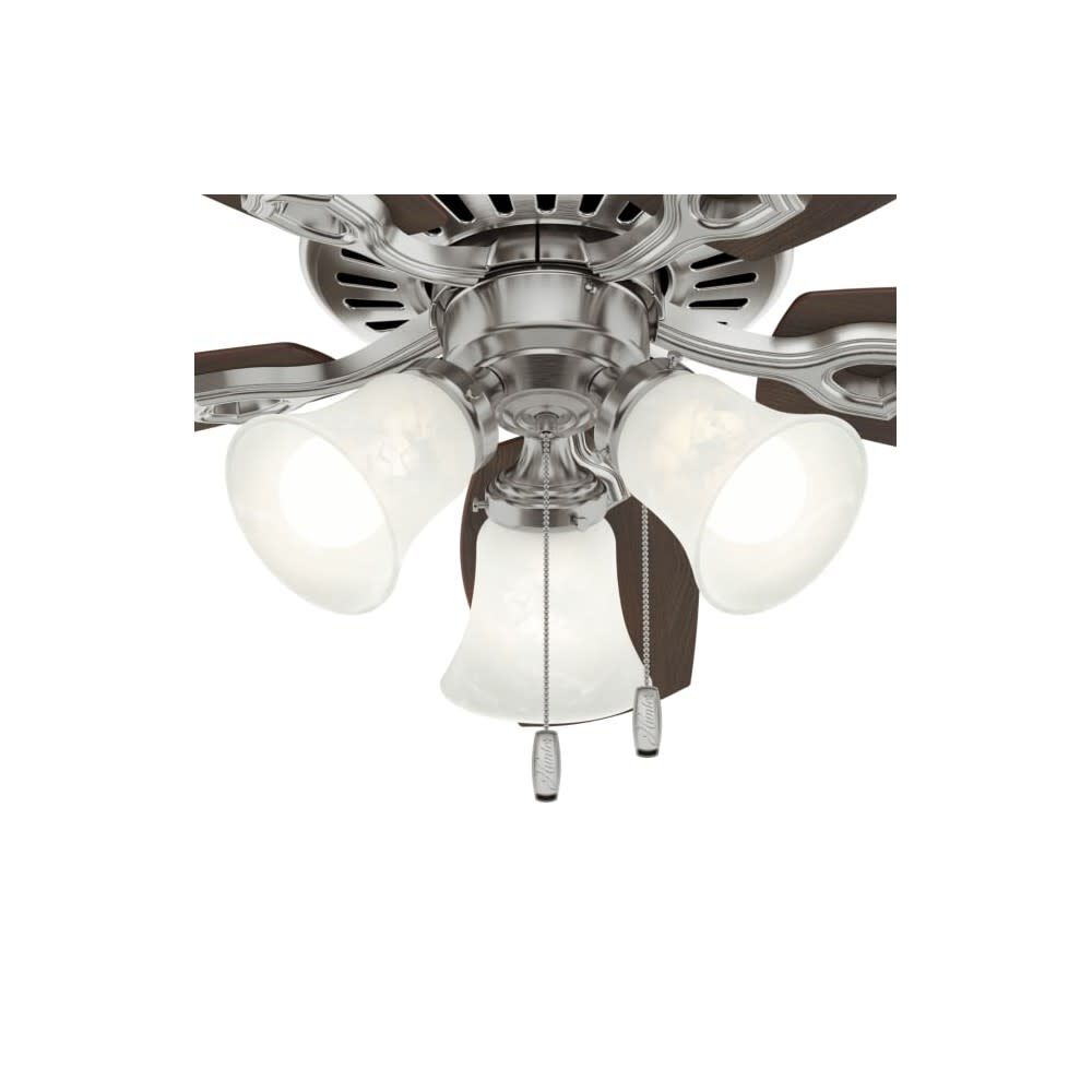Builder Ceiling Fan 42in Brushed Nickel Brazilian Cherry 52106
