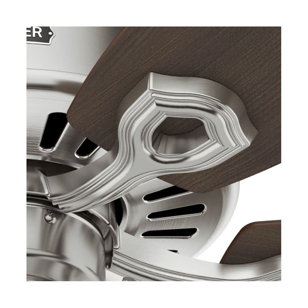 Builder Ceiling Fan 42in Brushed Nickel Brazilian Cherry 52106