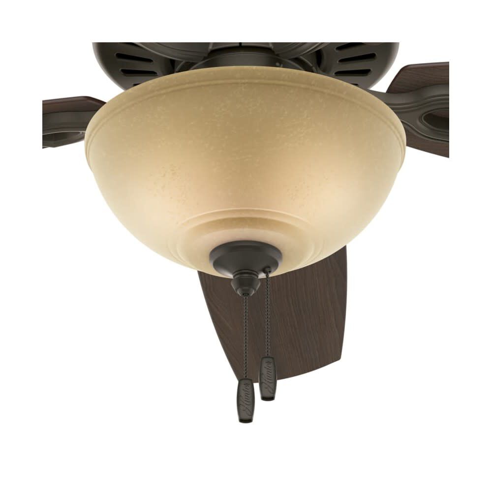 Builder Deluxe Ceiling Fan 52in Bronze Brazilian Cherry 53091