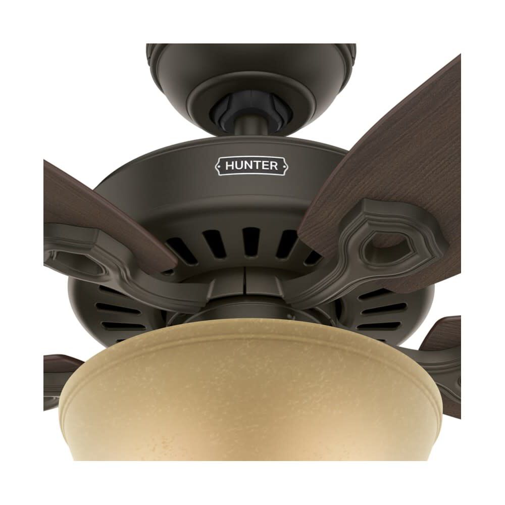 Builder Deluxe Ceiling Fan 52in Bronze Brazilian Cherry 53091