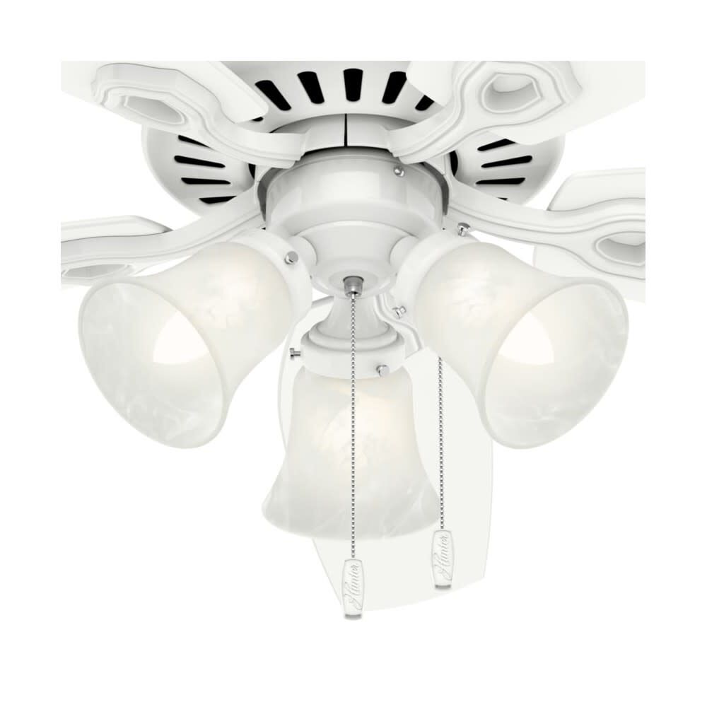 Builder Plus Ceiling Fan 52in Snow White Snow White 53236