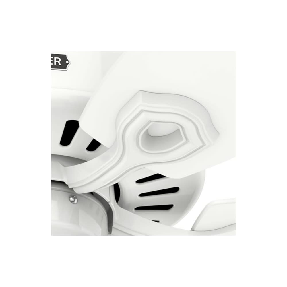Builder Plus Ceiling Fan 52in Snow White Snow White 53236