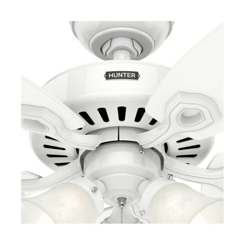 Builder Plus Ceiling Fan 52in Snow White Snow White 53236