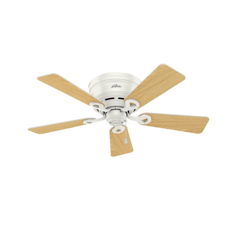 Haskell Ceiling Fan 42in Fresh White/Light Oak 52138