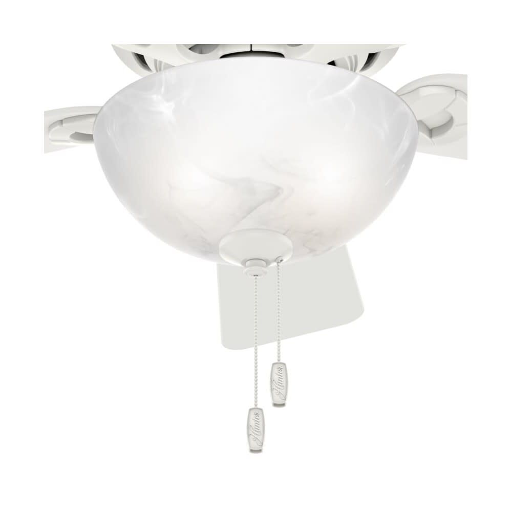 Haskell Ceiling Fan 42in Fresh White/Light Oak 52138