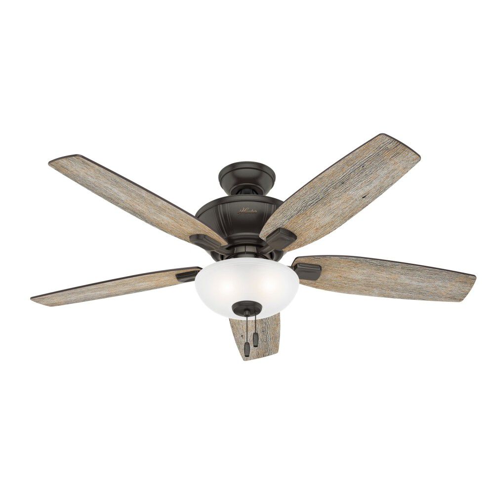 Kenbridge Ceiling Fan 52in Noble Bronze Dark Walnut 53376