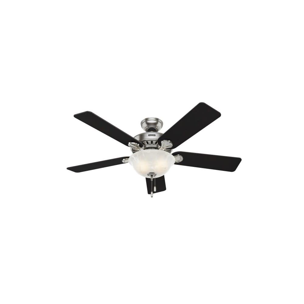 Pros Best Ceiling Fan 52in Brushed Nickel Chestnut 53249E