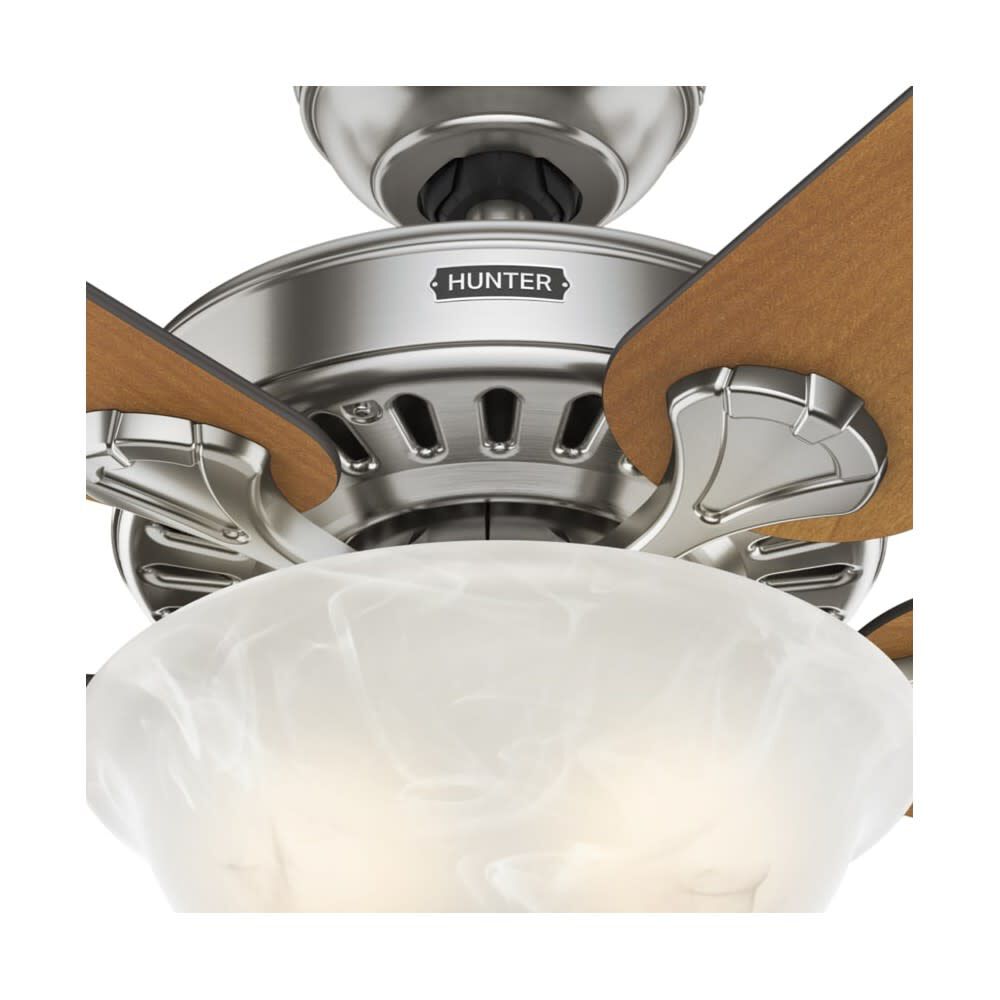 Pros Best Ceiling Fan 52in Brushed Nickel Chestnut 53249E